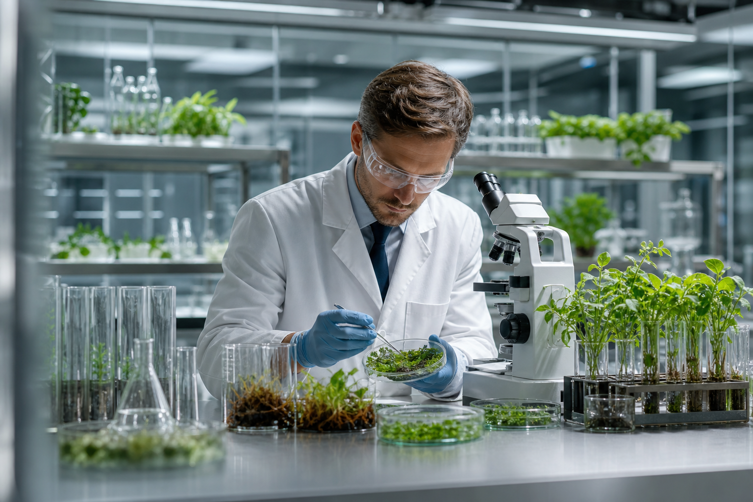 Agricultural biotechnology research laboratory